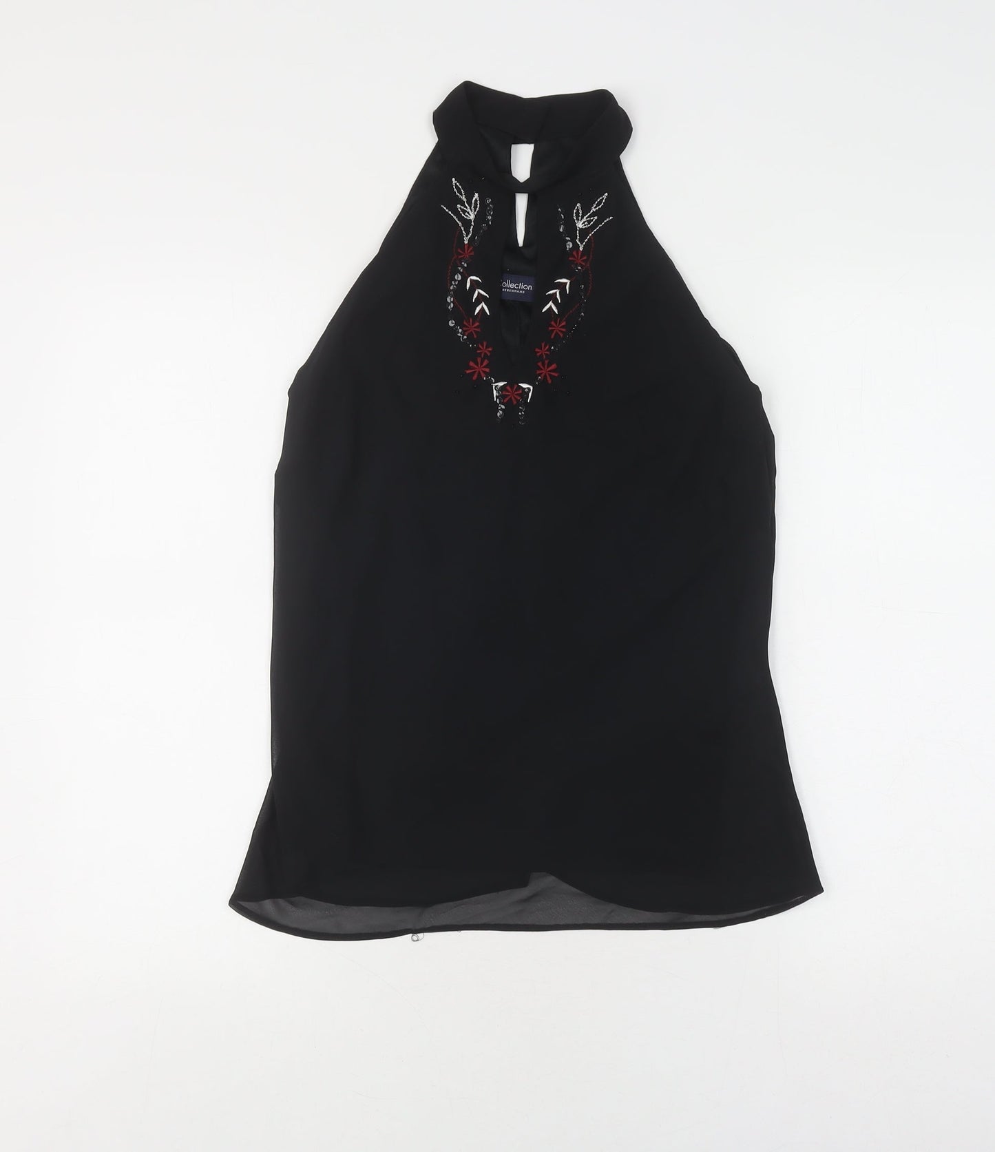 Debenhams Women's Black Camisole Blouse Size 12