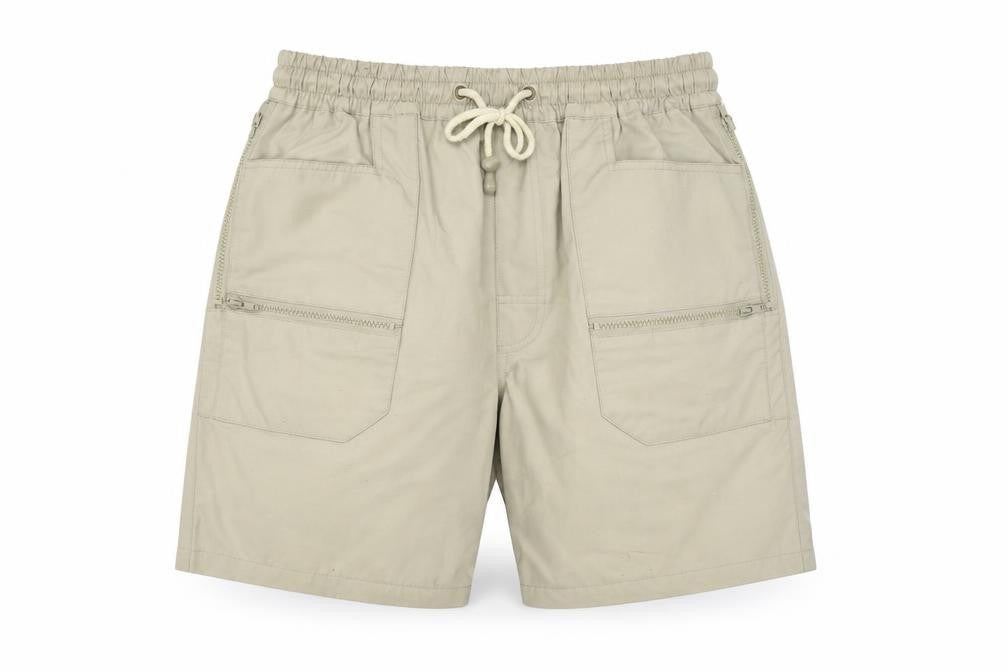 Pont Neuf Unisex Grey Utility Shorts M Regular Fit