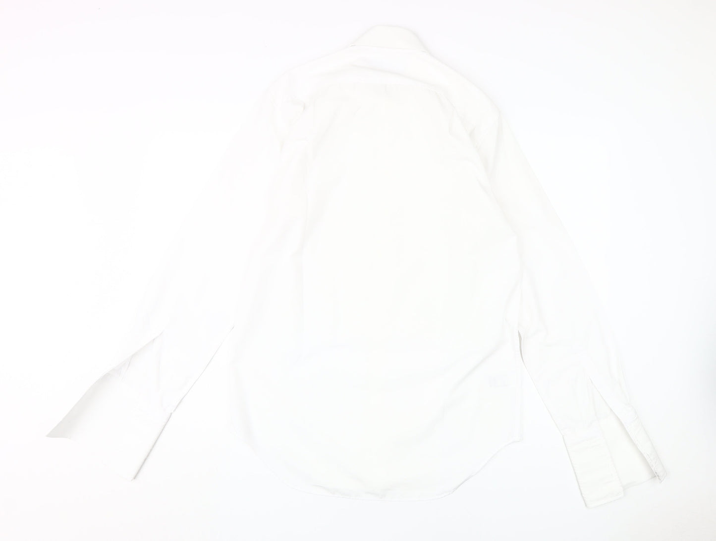 Marks and Spencer Men's White Dress Shirt 37 Formal