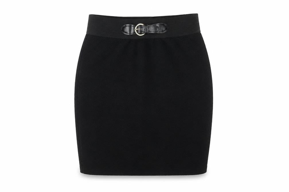River Island Girls Black Pencil Skirt, 9-10 Years, Knee Length