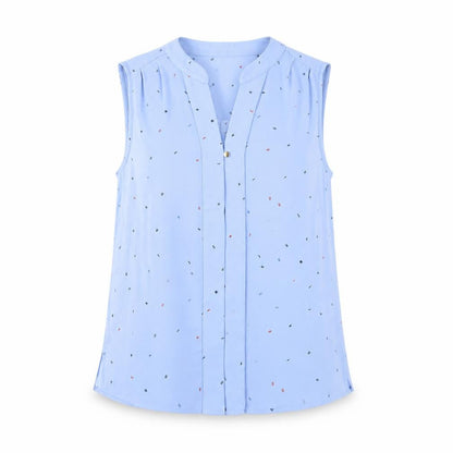 Marks & Spencer Women's Blue Blouse, Size 10