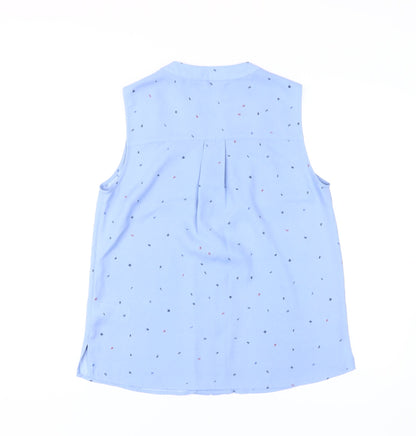 Marks & Spencer Women's Blue Blouse, Size 10