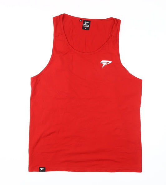 Physiq Apparel Men's Red 2XL Athletic Tank Top