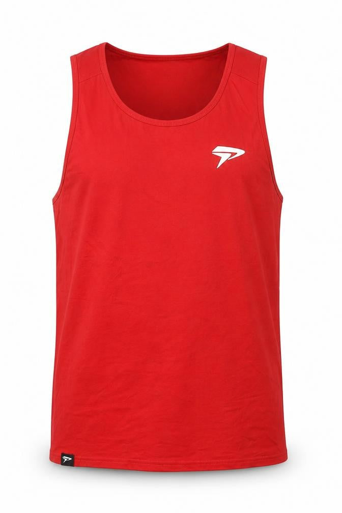 Physiq Apparel Men's Red 2XL Athletic Tank Top
