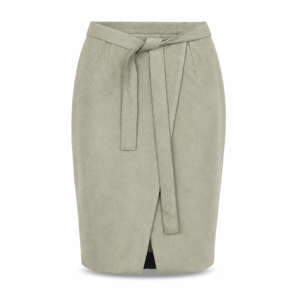 River Island Women's Grey Pencil Skirt Size 6