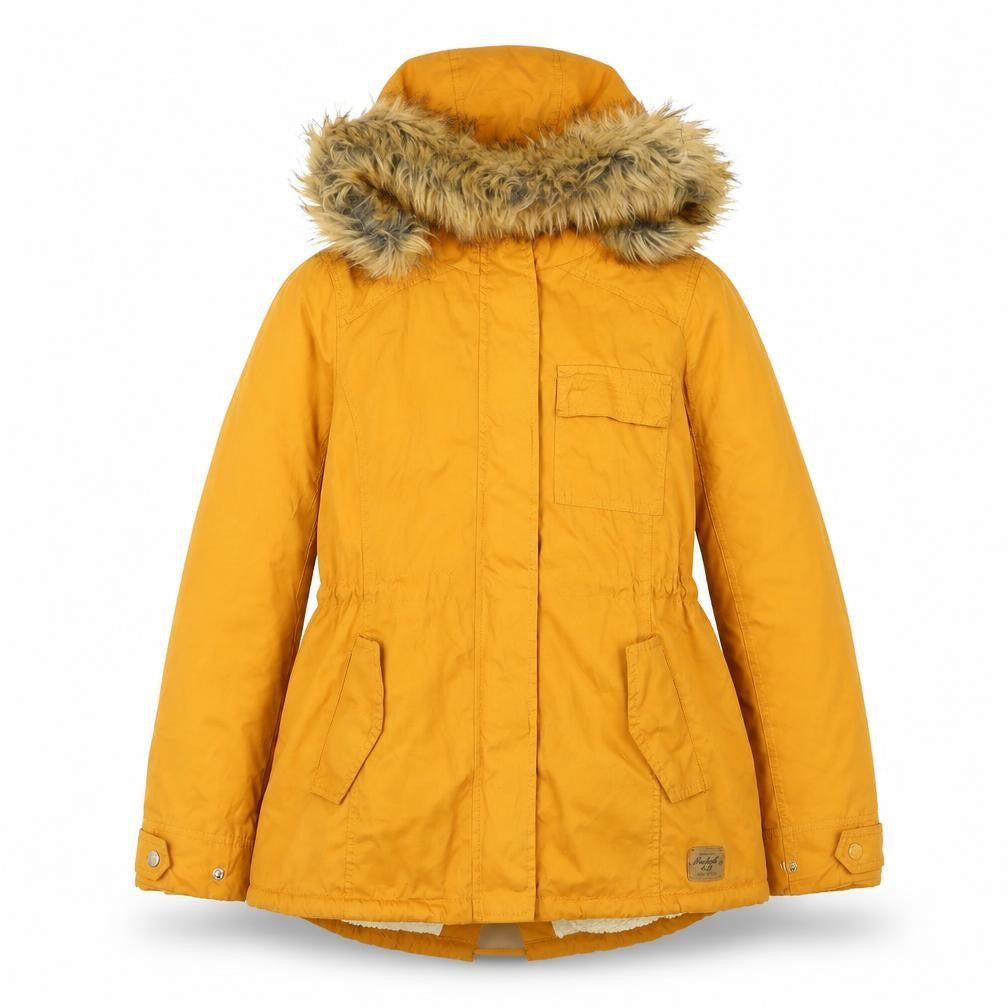 SoulCal Women's Yellow Parka Jacket Size 10