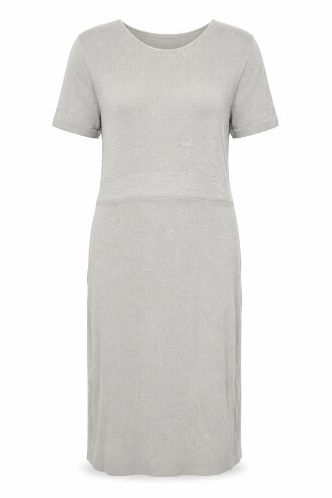 COS Women's Beige Knit V-Neck Dress - M