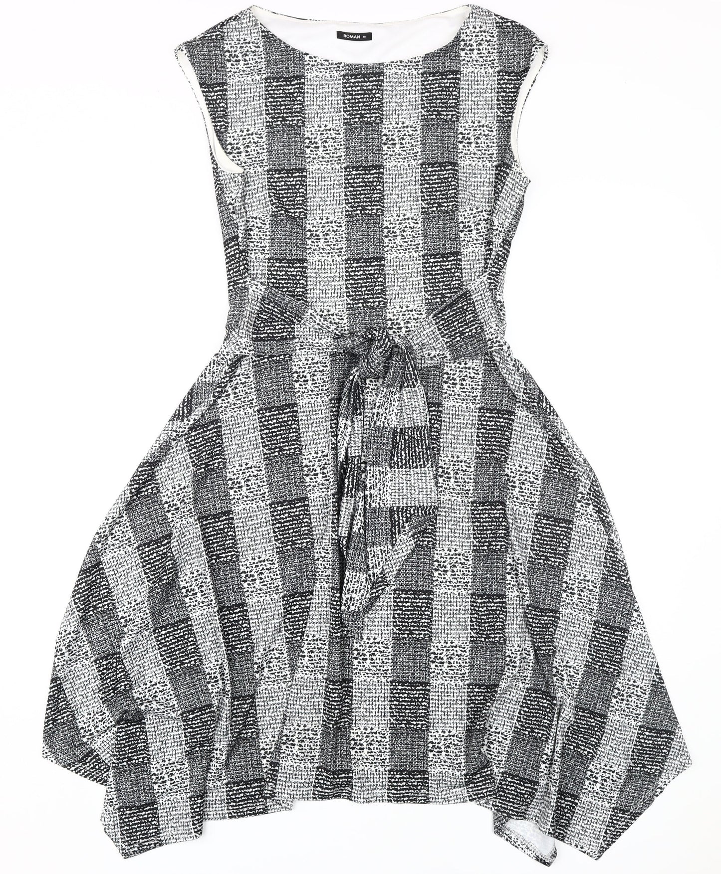 Roman Women's Multicoloured A-Line Dress Size 10