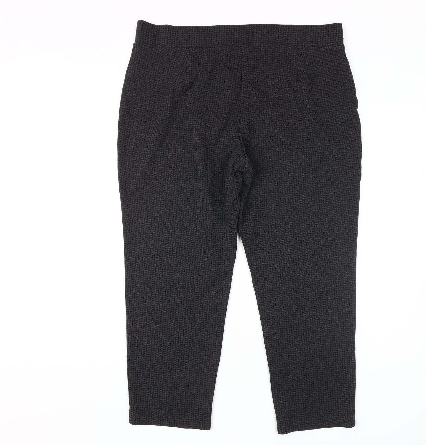 M&S Women's Black Trousers, Size 18, Regular Fit