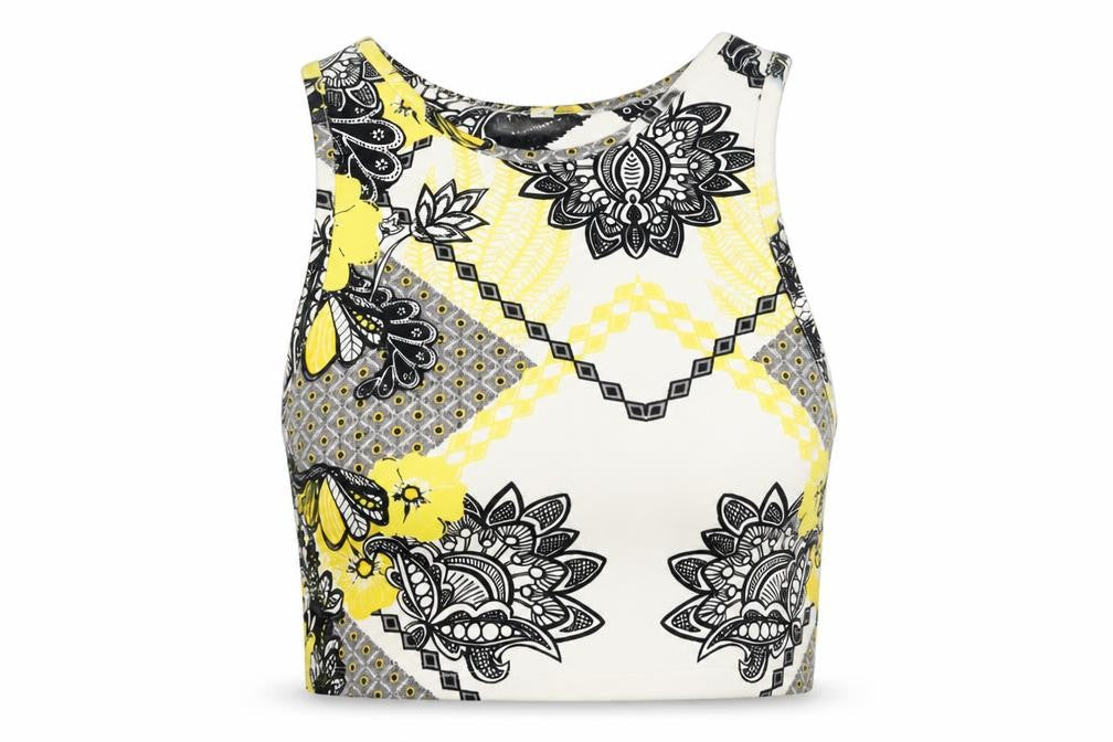 River Island Women's Geometric Tank Multicoloured Size 10