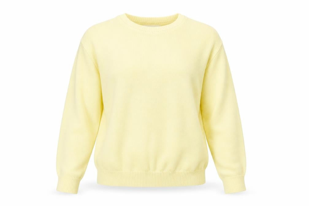 Compliments Women's Yellow Cotton Jumper L