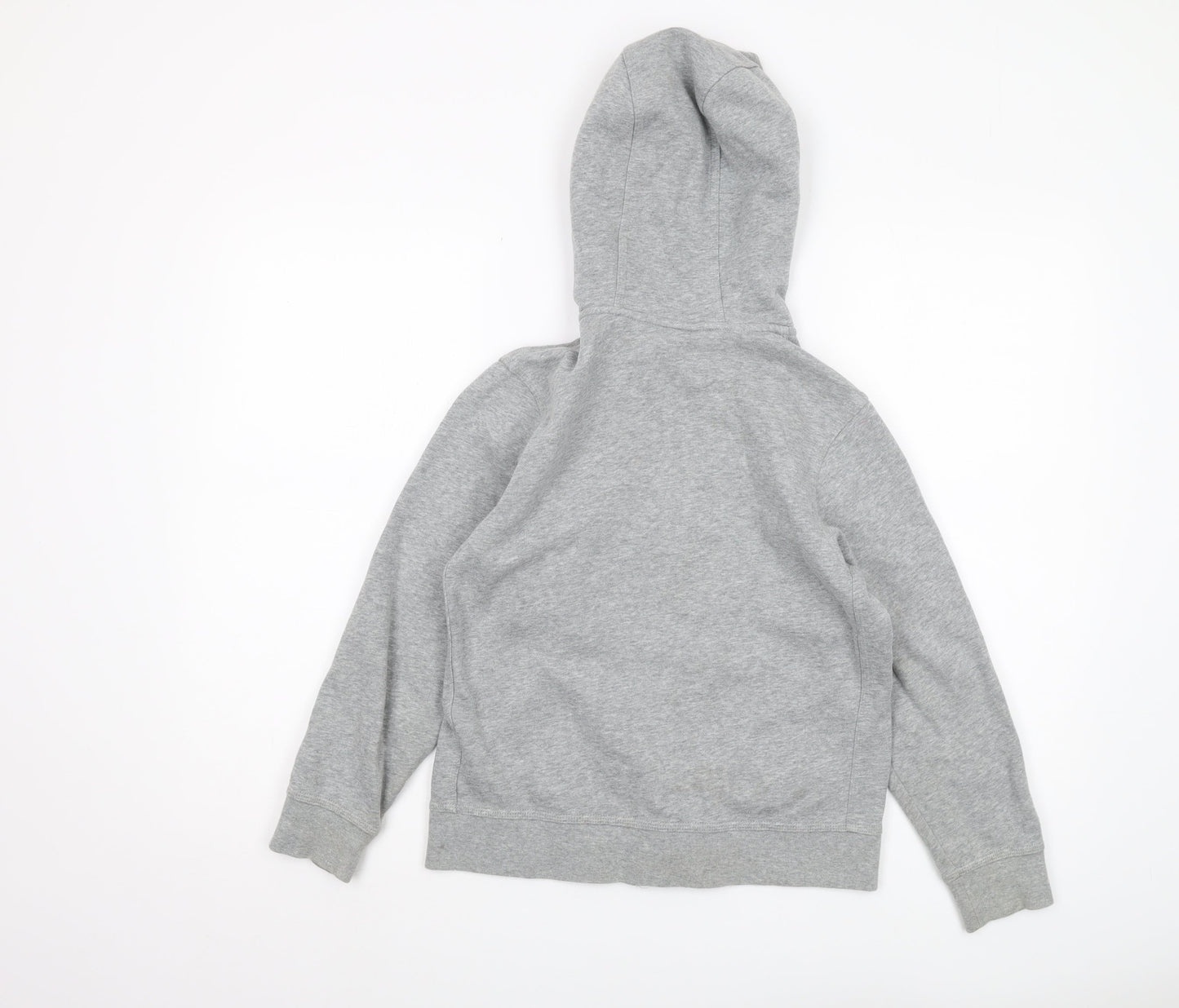 Nike Boys Grey Full Zip Hoodie M Medium