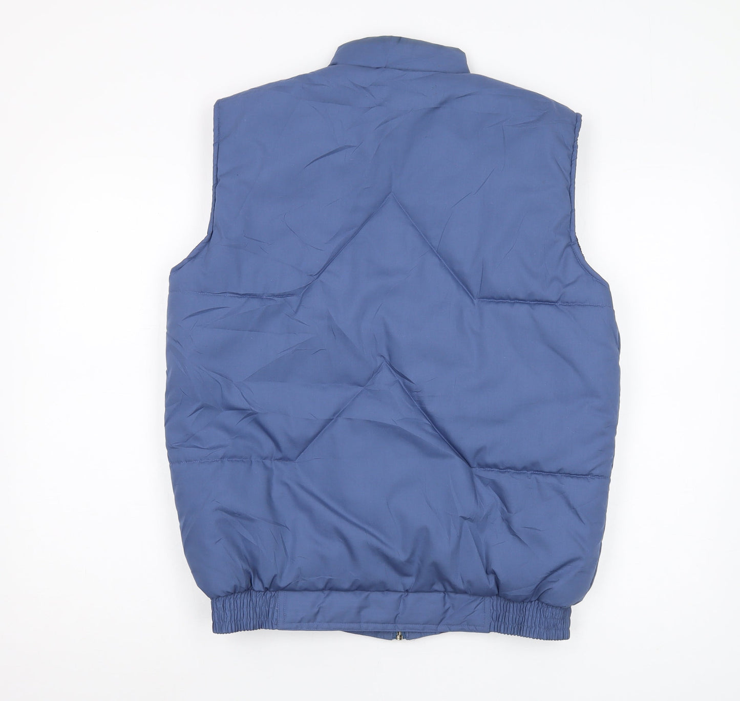 Lord Anthony Men's Blue S Puffer Waistcoat