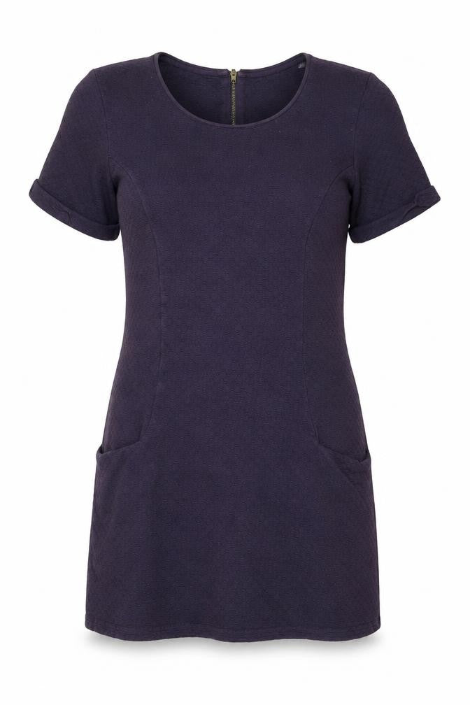 FatFace Women's Blue Short Sleeve Dress, Size 12