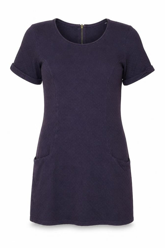 FatFace Women's Blue Short Sleeve Dress, Size 12