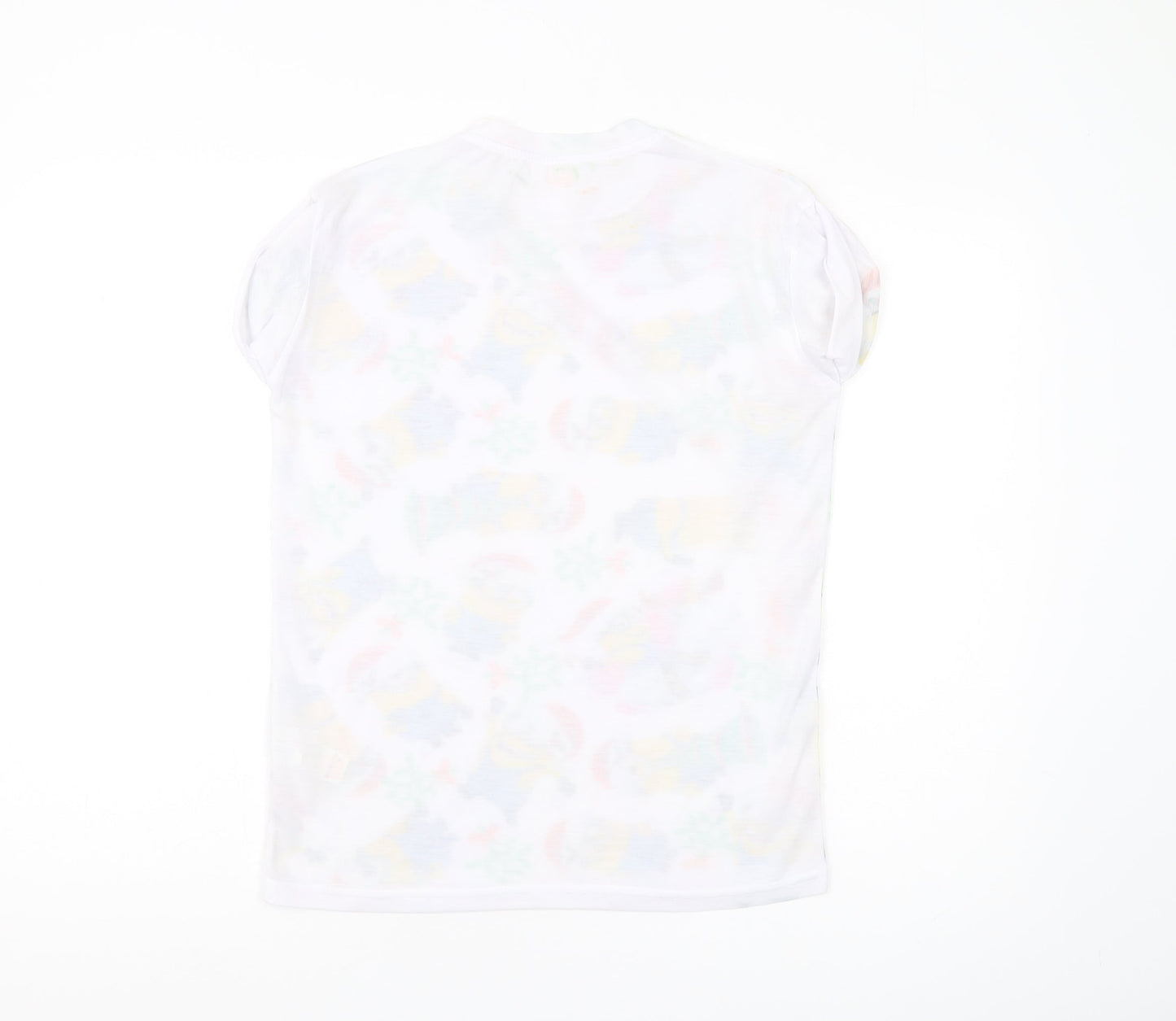 Despicable Me 2 Womens Multicoloured Minion T-Shirt Size 6