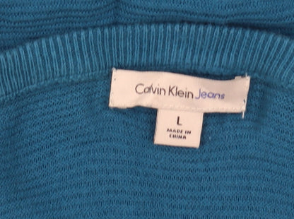 Calvin Klein Women's Blue L Pullover Jumper