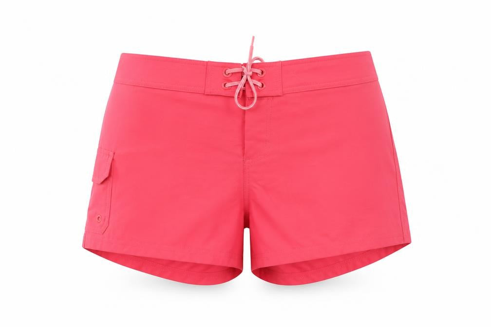 Jag Women's Pink Cargo Shorts - Regular Fit, M