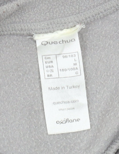 Quechua Grey Men's Pullover Sweatshirt - Size L