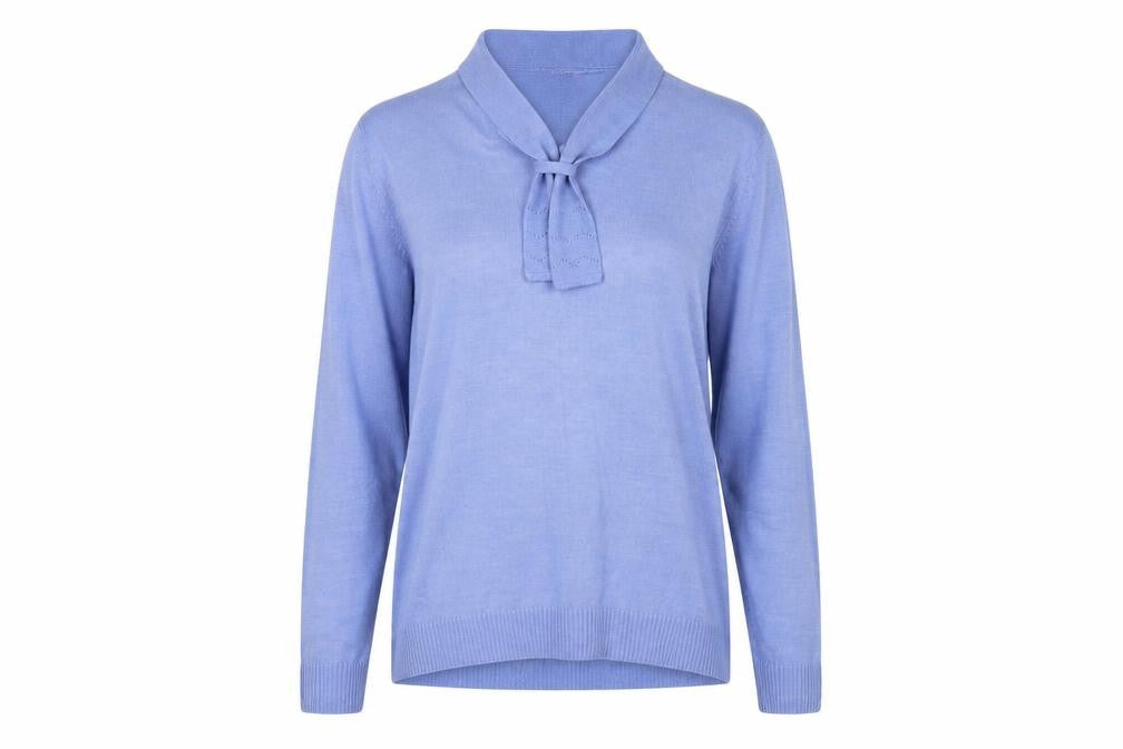 Honor Millburn Women's Blue Collared Jumper L