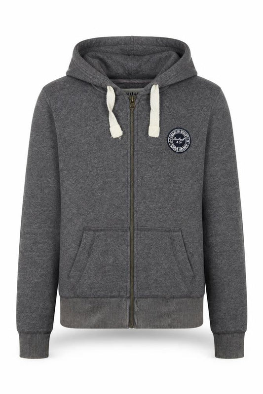 SoulCal Women's Grey Full Zip Hoodie Size 10