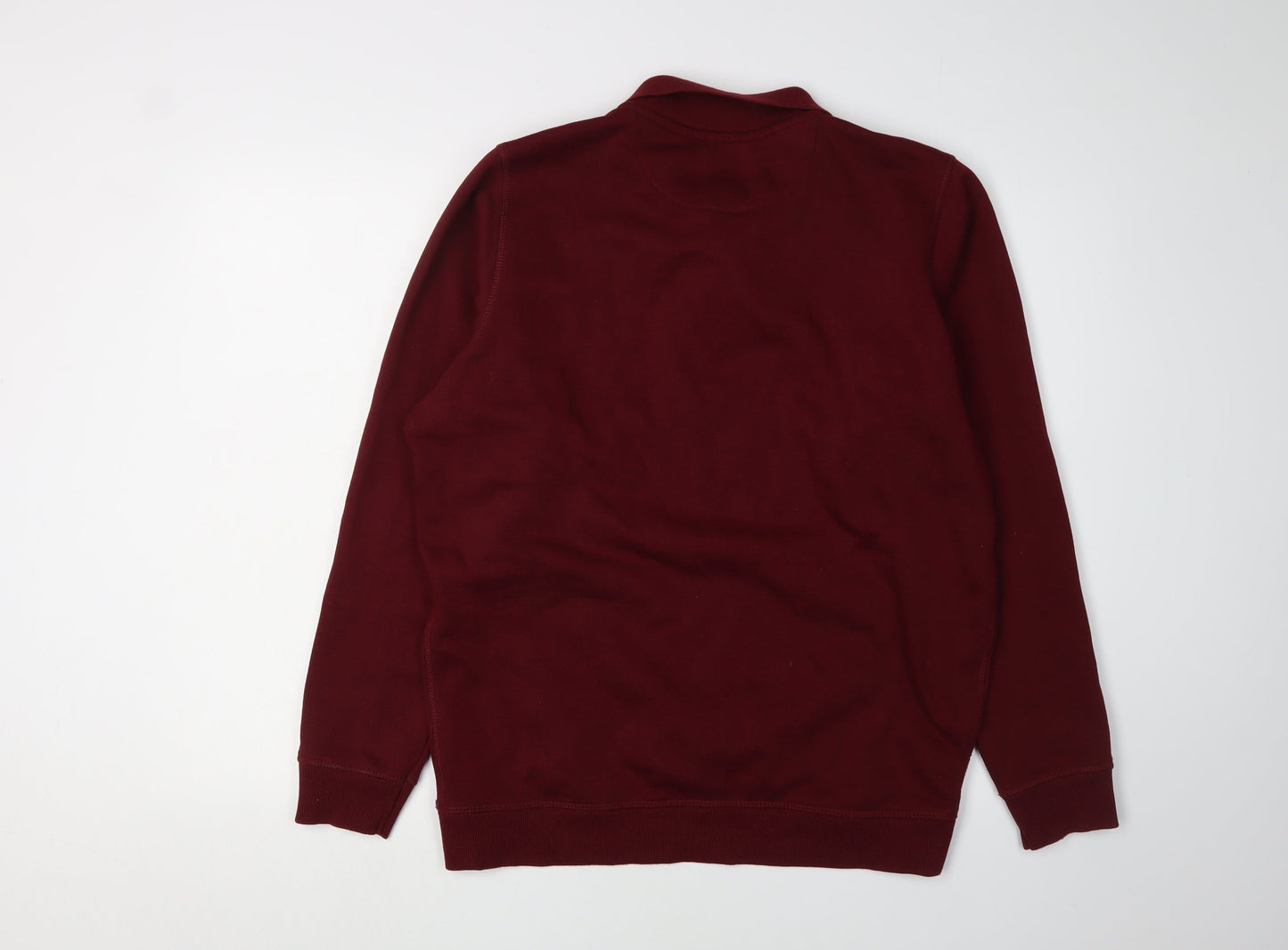 James Pringle Men's Red M Long Sleeve Polo Shirt