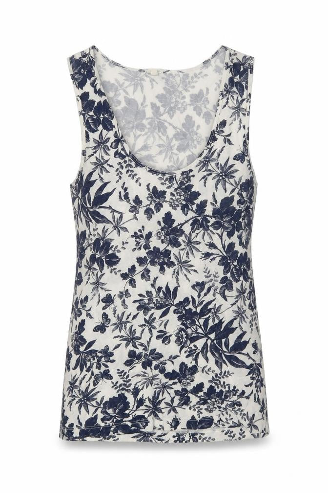 J.Crew Women's Floral Tank Top, XS, Multicoloured Viscose