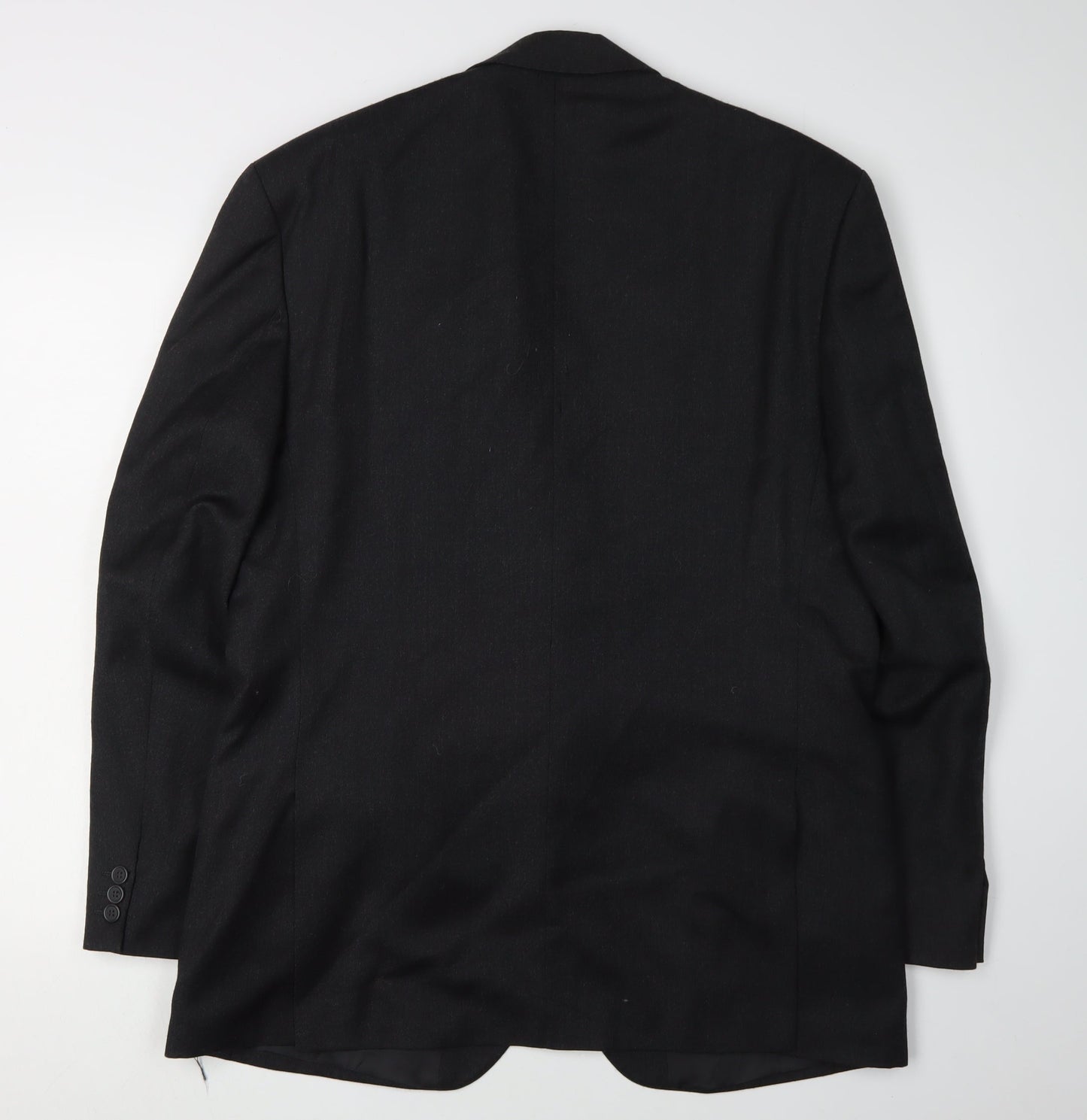 Centaur Men's Black Blazer 42 Regular Wool Formal Jacket