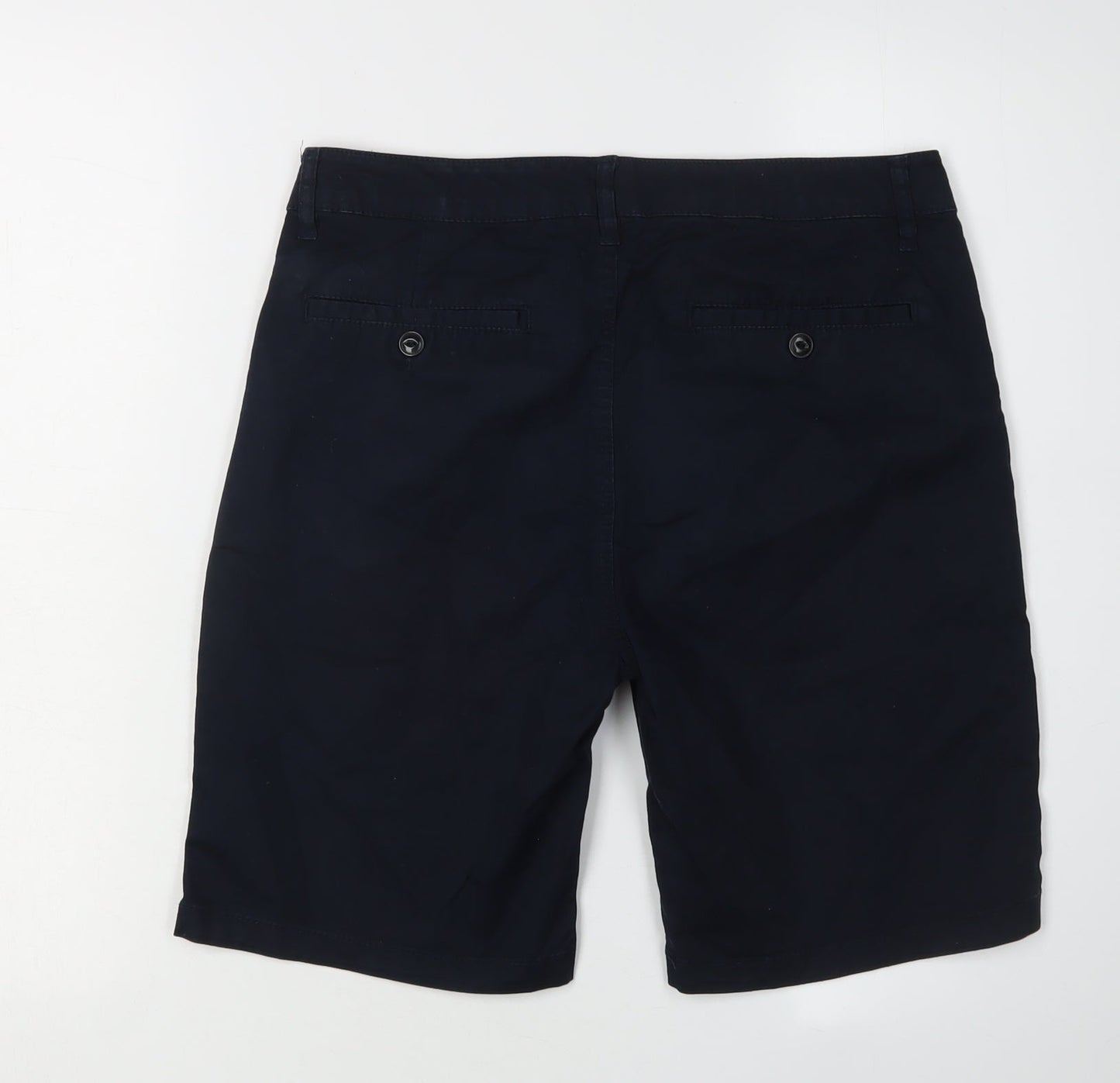 ASOS Men's Black Chino Shorts - Size M, Casual Summer Essential
