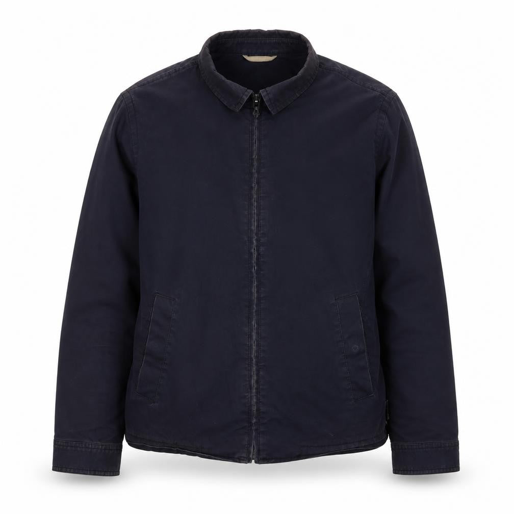 John Lewis Men's Black Cotton Casual Jacket, Size L