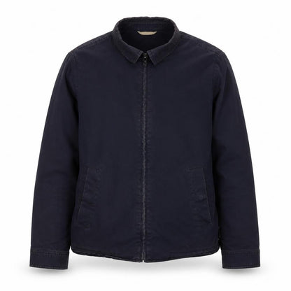 John Lewis Men's Black Cotton Casual Jacket, Size L