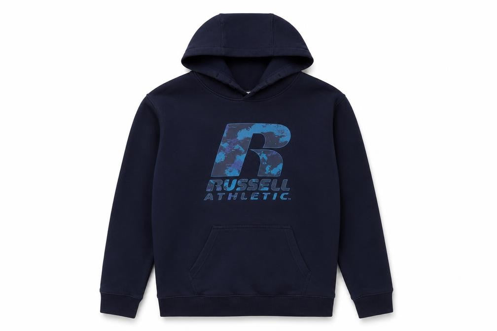 Russell Athletic Boys Blue Pullover Hoodie 14-15 Years