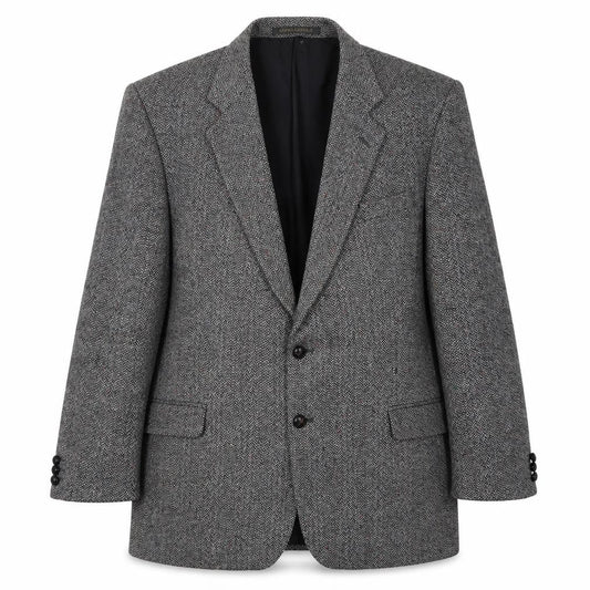 Marks & Spencer Men's Wool Blazer 46L Black White