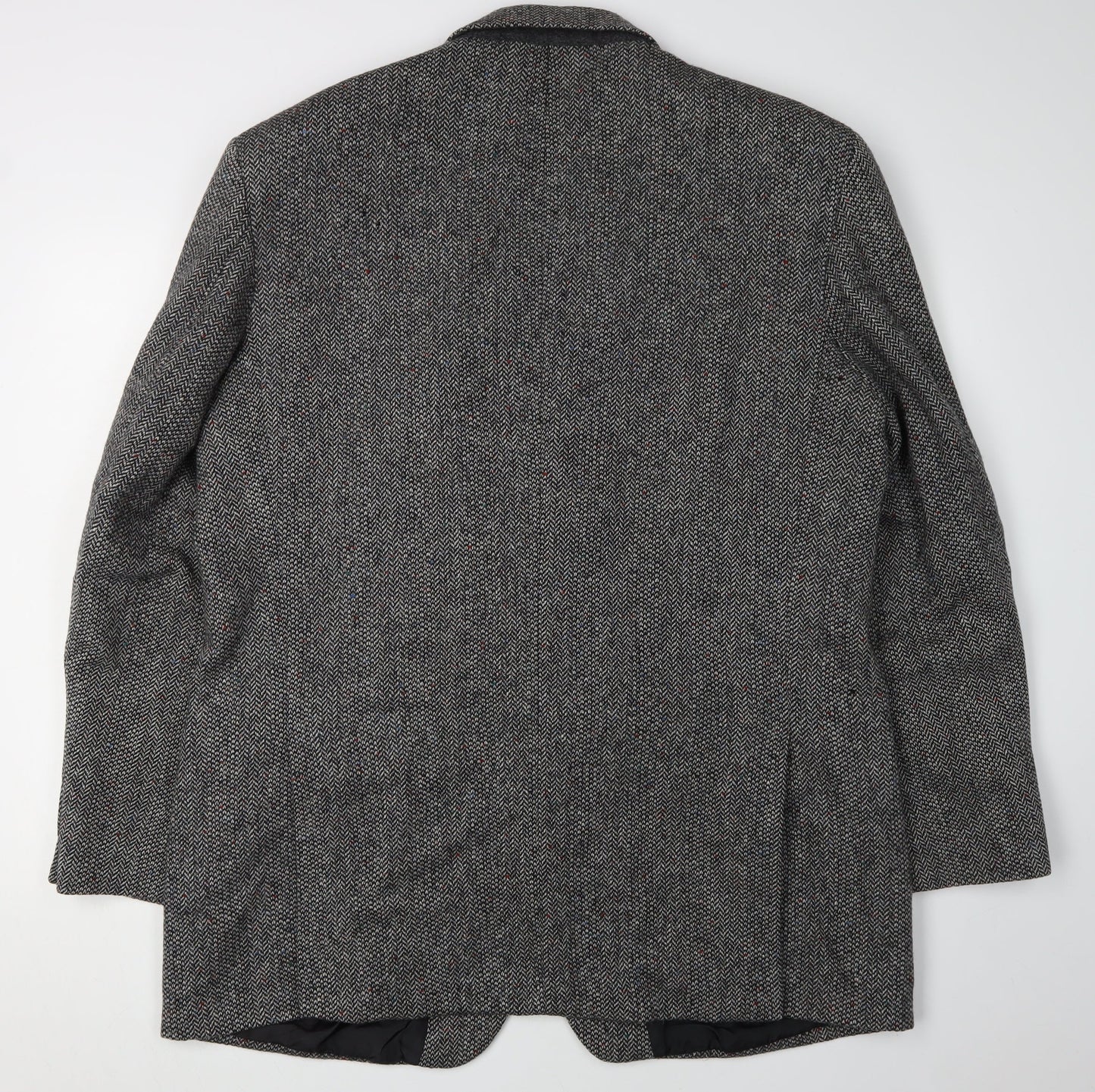 Marks & Spencer Men's Wool Blazer 46L Black White