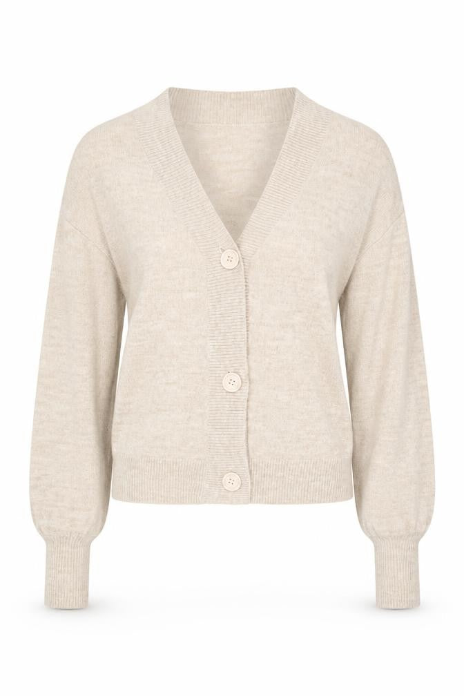 ASOS DESIGN Women's Beige Cardigan V-Neck Size 8