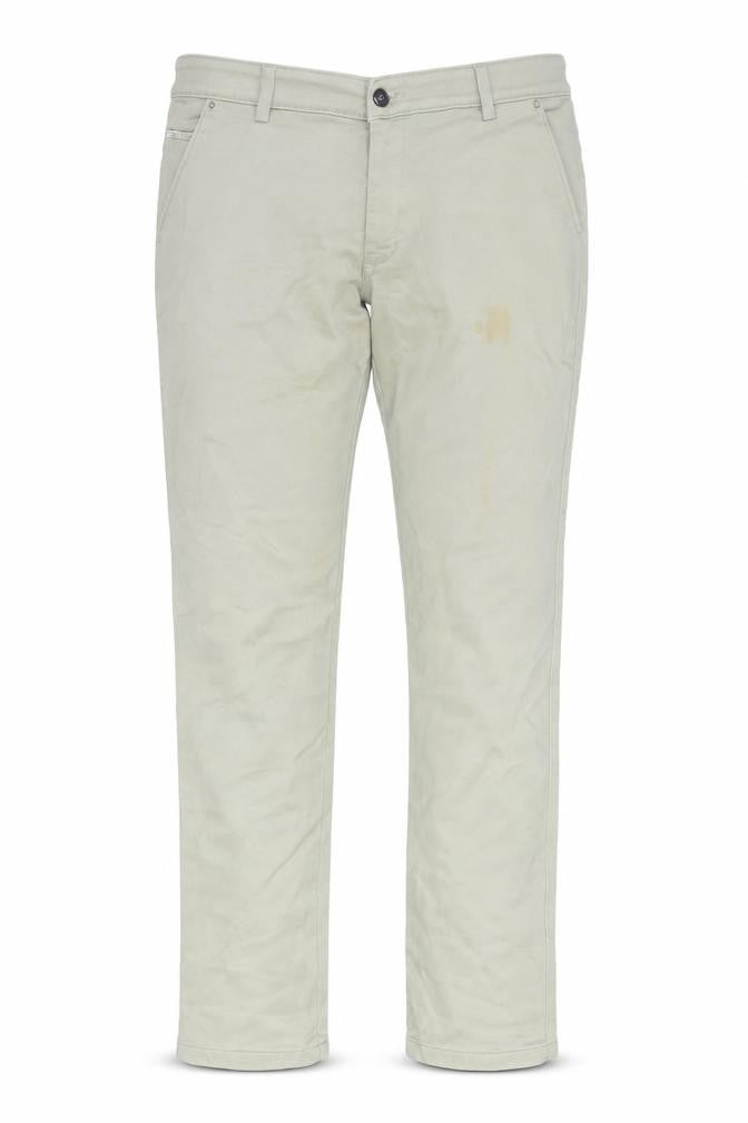 In-Just Men's Beige Chino Trousers, Size 36, Regular Fit