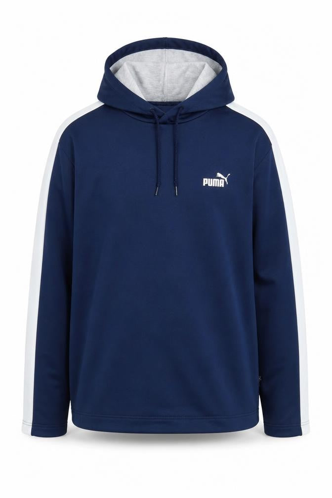 Puma Men’s Blue Pullover Hoodie L