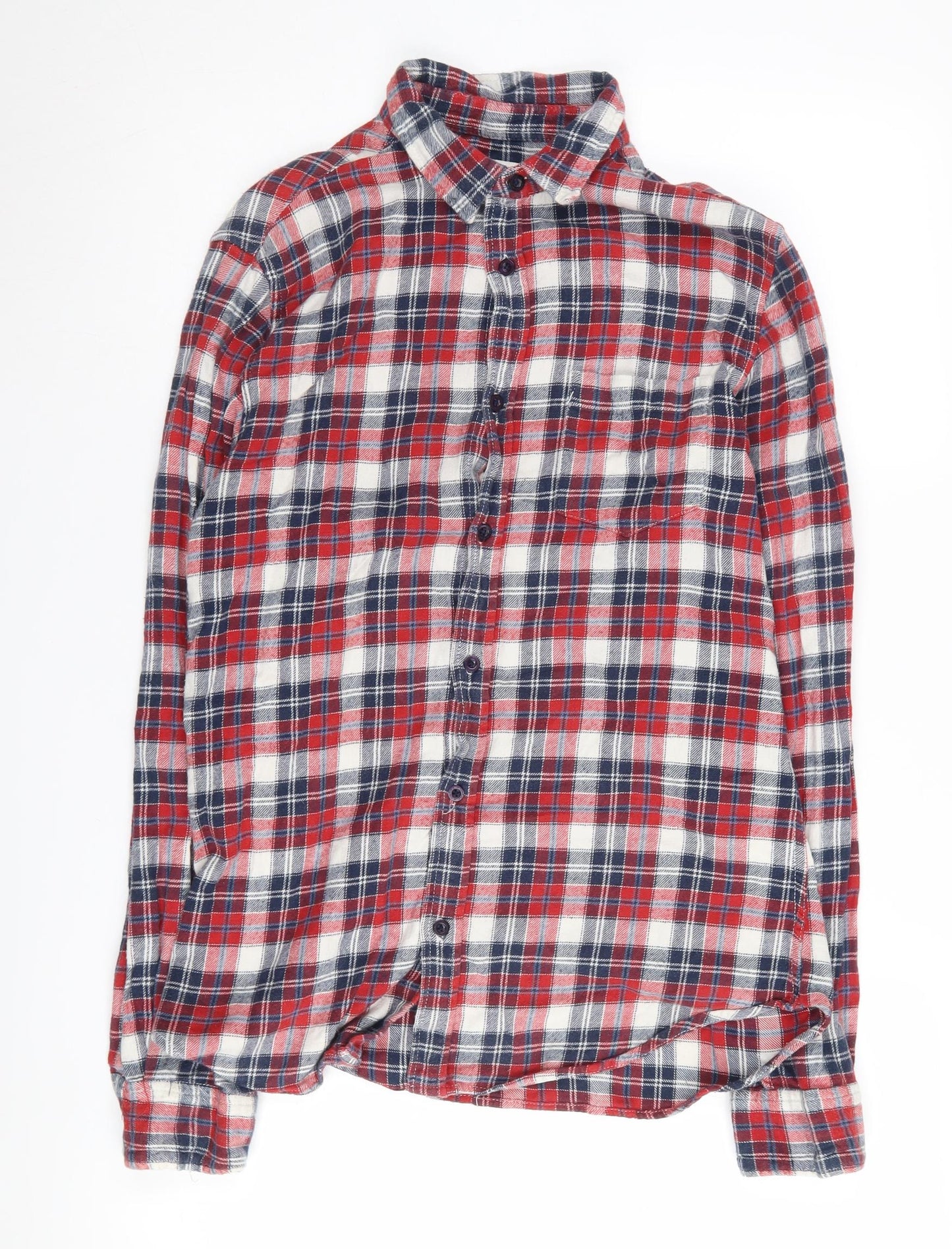 Onfire Men's Multicoloured Plaid Shirt L