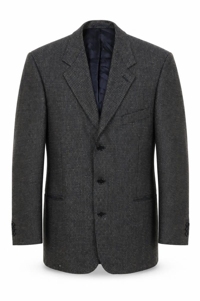 Jaeger Men's Grey Wool Blazer Size 50R