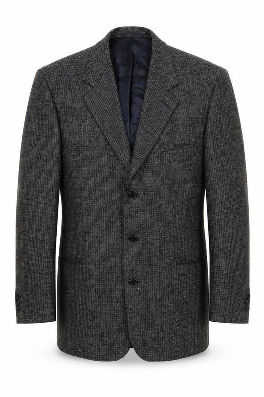 Jaeger Men's Grey Wool Blazer Size 50R