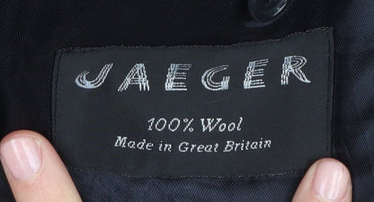 Additional view of Jaeger Men's Grey Wool Blazer, size 50R