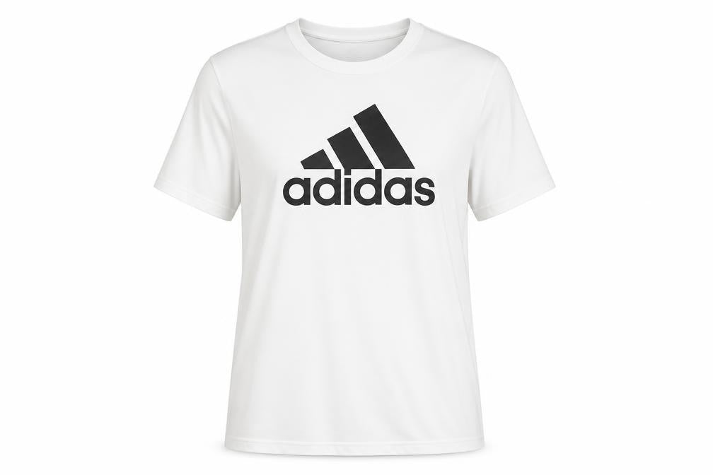 Adidas Unisex White S Basic T-Shirt Gymwear