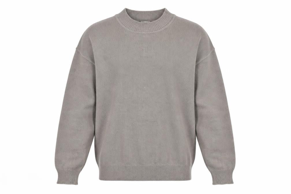 Damart Men's Beige Knit Pullover Jumper L