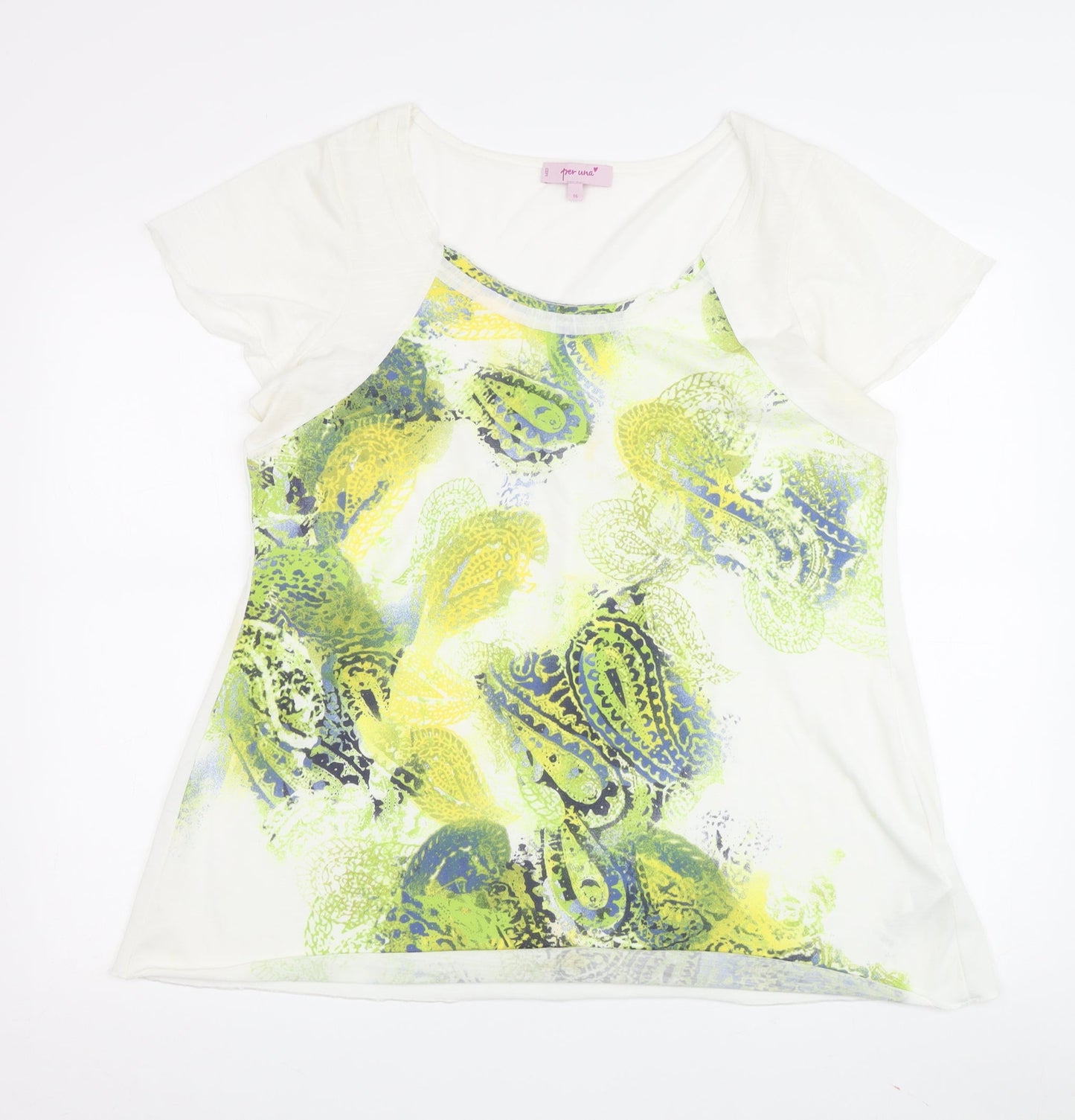 Marks and Spencer Women’s Multi Paisley T-Shirt