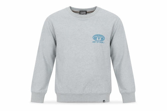 Animal Men's Blue XS Pullover Sweatshirt, Logo Accent
