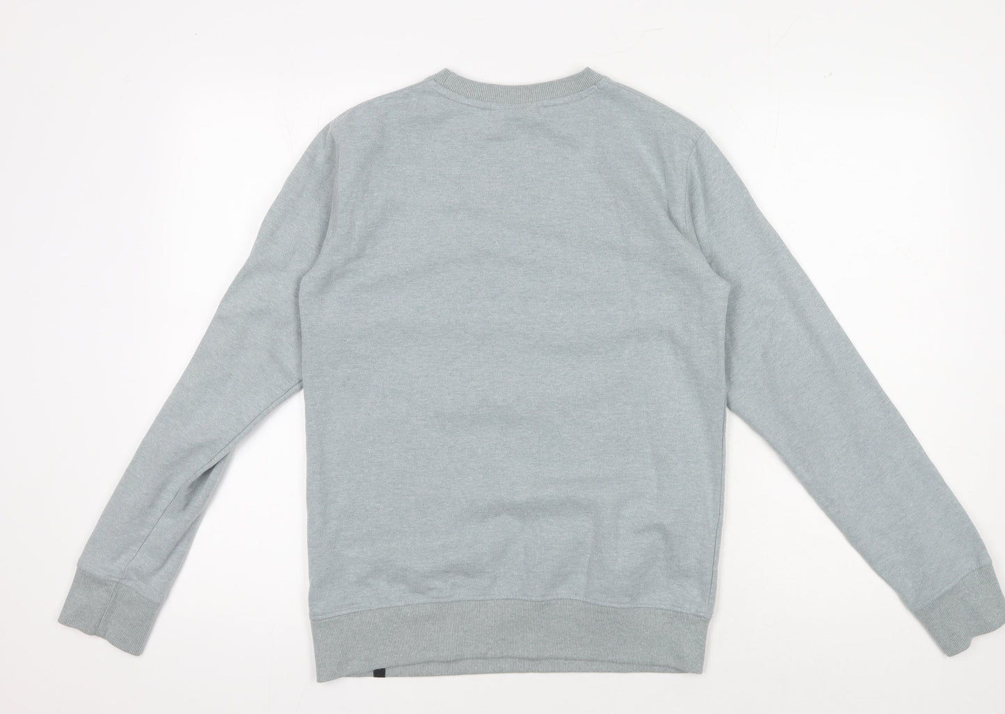 Animal Men's Blue XS Pullover Sweatshirt, Logo Accent