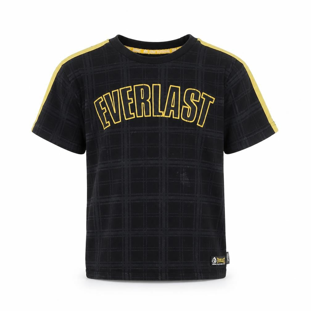 Everlast Boys' Black T-Shirt, Size 9-10 Years, Comfortable & Stylish
