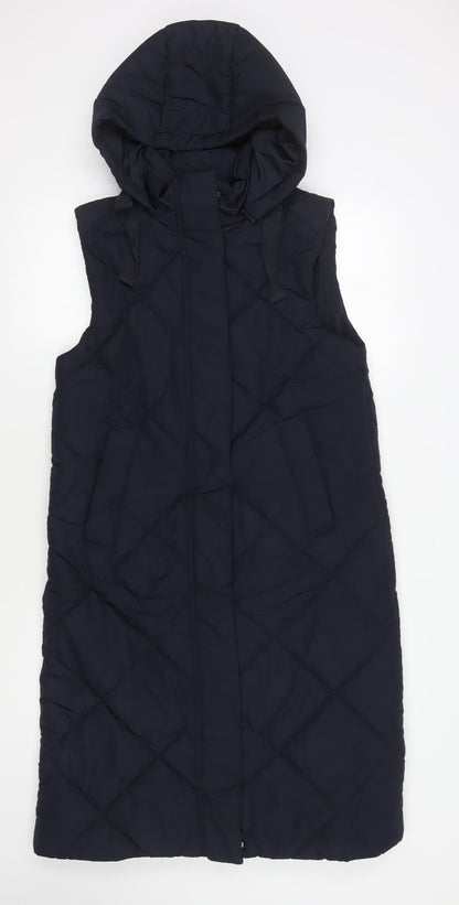 Marks & Spencer Women's Black Quilted Sleeveless Jacket