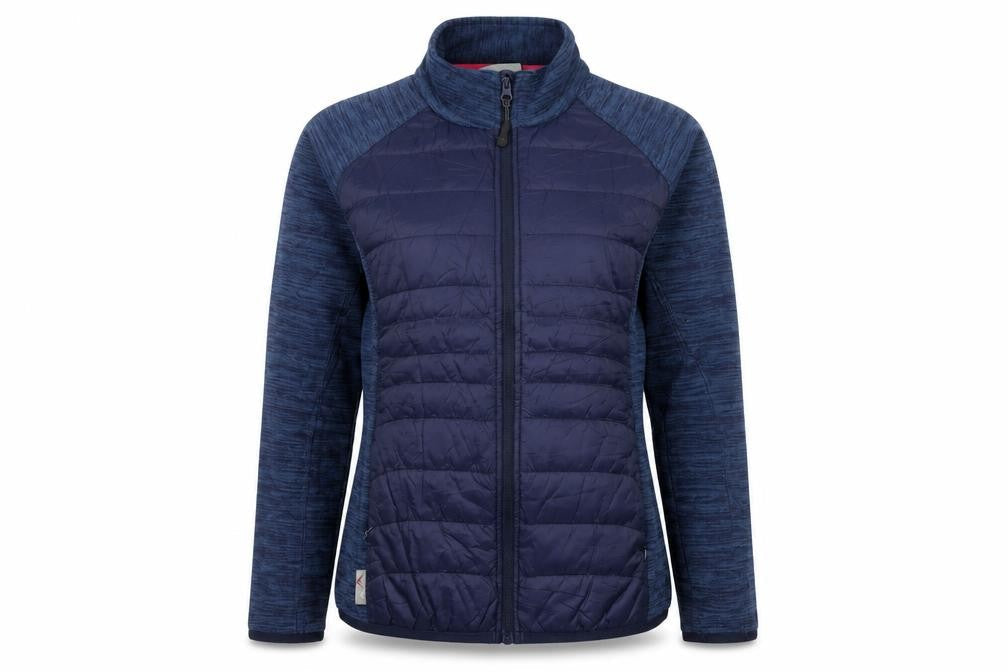 Peter Storm Women's Blue Quilted Jacket - Size 10