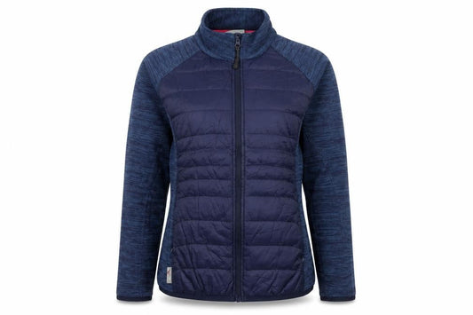 Peter Storm Women's Blue Quilted Jacket - Size 10